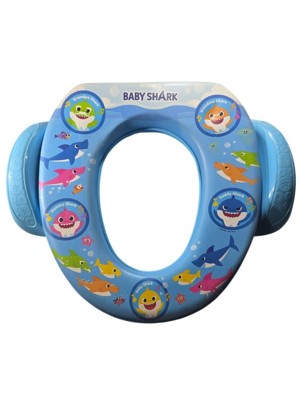 Pinkfong Baby Shark Toddler Potty Seat With Handles